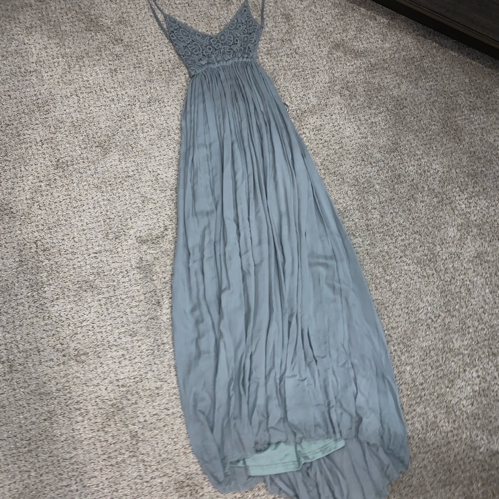 Sage Fashion Nova Maxi Dress